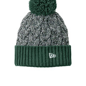 Marled Knit Pom Beanie