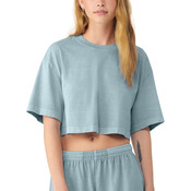 Women's Heavyweight Garment Dyed Cropped Tee